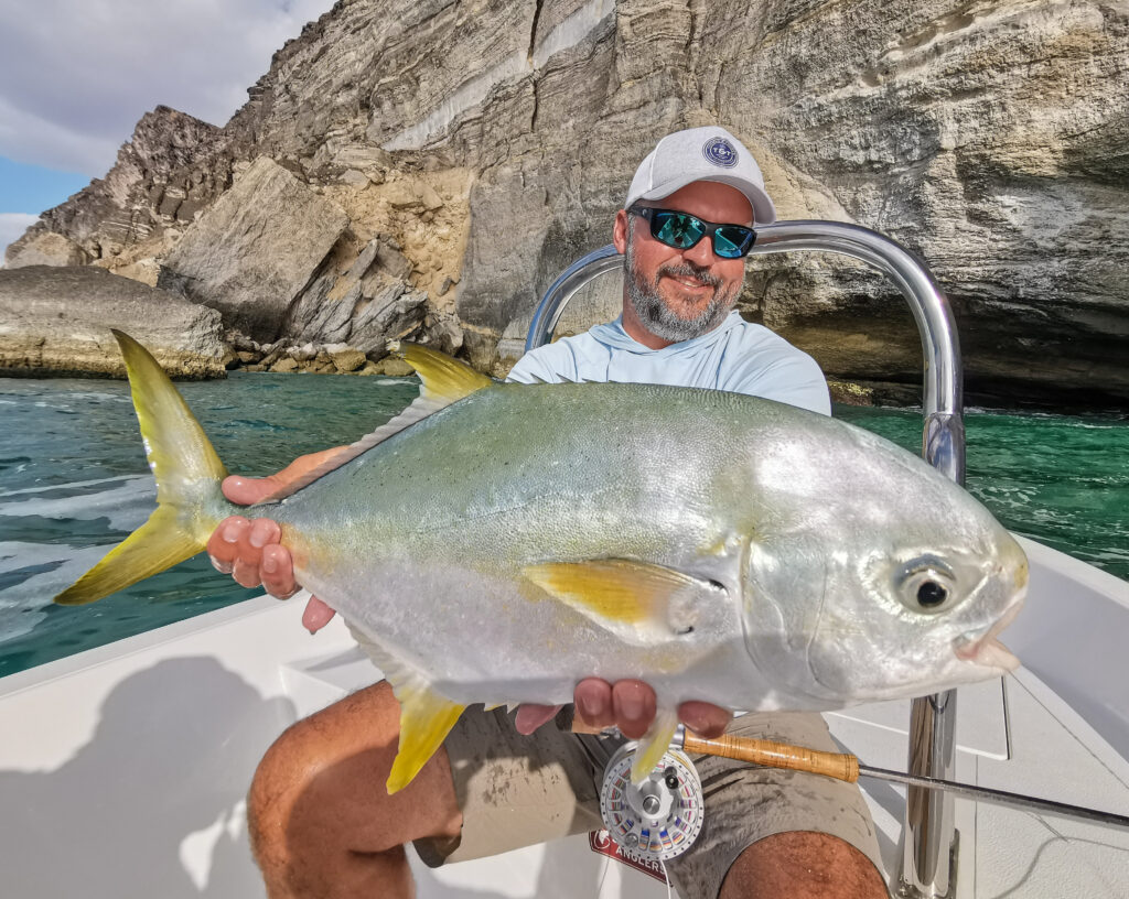 Permit, fly fishing southern Oman, Aardvark McLeod