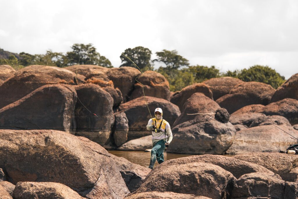 Fly fishing, Orinoco River Lodge, Colombia fly fishing, Aardvark McLeod 