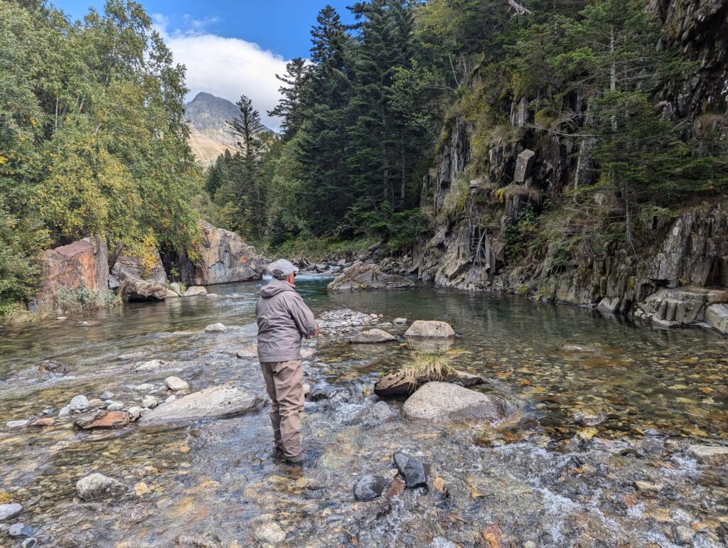 Spanish Pyrenees autumn fly fishing, Aardvark McLeod 