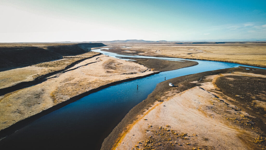 Kau Tapen, sea trout, Argentina, Aardvark McLeod