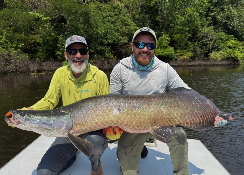 Brazil, Pirarucu Lodge 2025 season fishing reports, Aardvark McLeod 