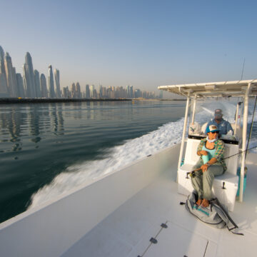 Dubai fly fishing, Aardvark McLeod