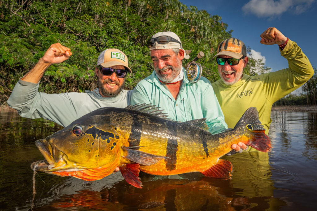 Brazil, peacock bass, Rio Marie fishing reports 2025, Aardvark McLeod 