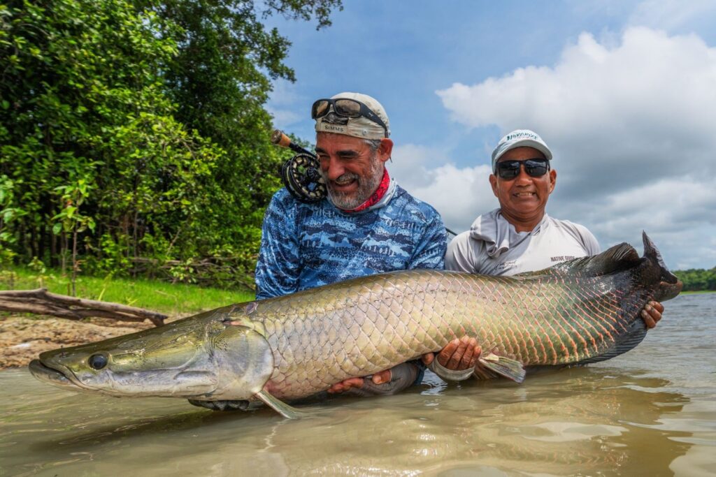 Brazil, pirarucu Lodge 2025 season fishing reports, Aardvark McLeod 