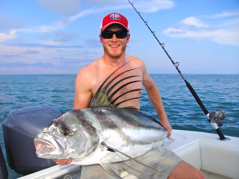 Costa Rica, Crocodile Bay fishing report, rooster fish, Aardvark McLeod