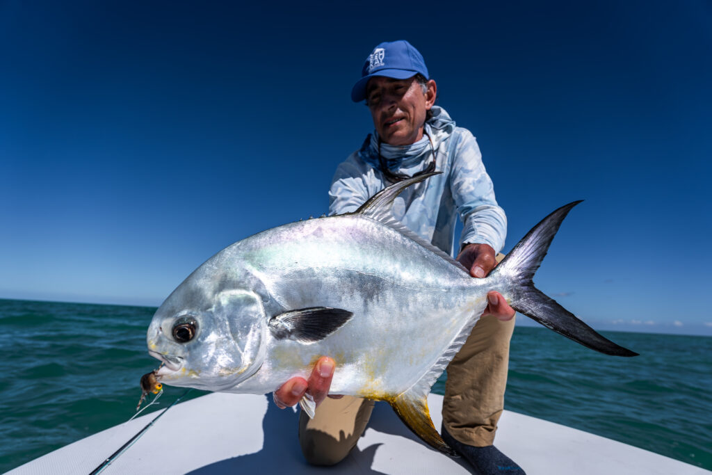 Beh Kay Lodge, Espiritu Santo Bay, permit fishing, Aardvark McLeod