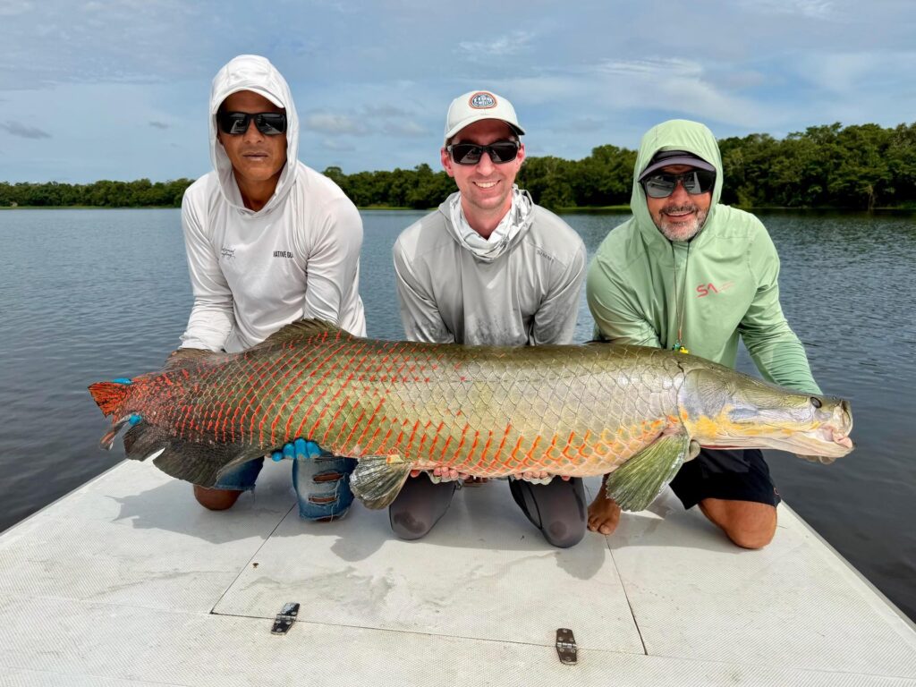 Brazil, pirarucu lodge, 2025 season reports, Aardvark McLeod 