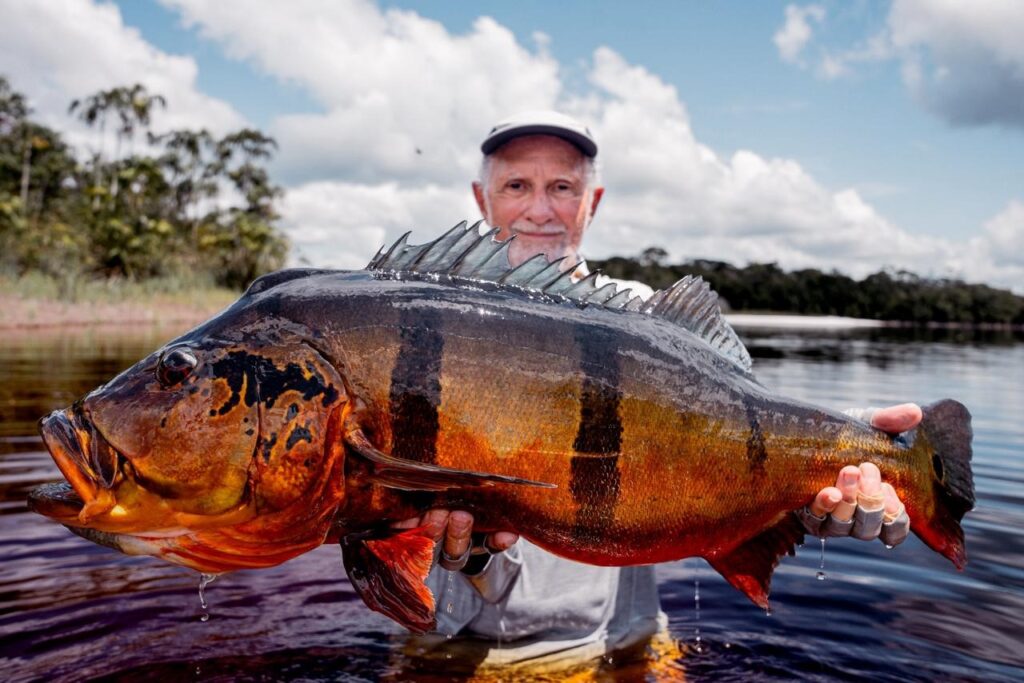 Brazil, peacock bass, Rio Marie 2025 season fishing reports., Aardvark McLeod 