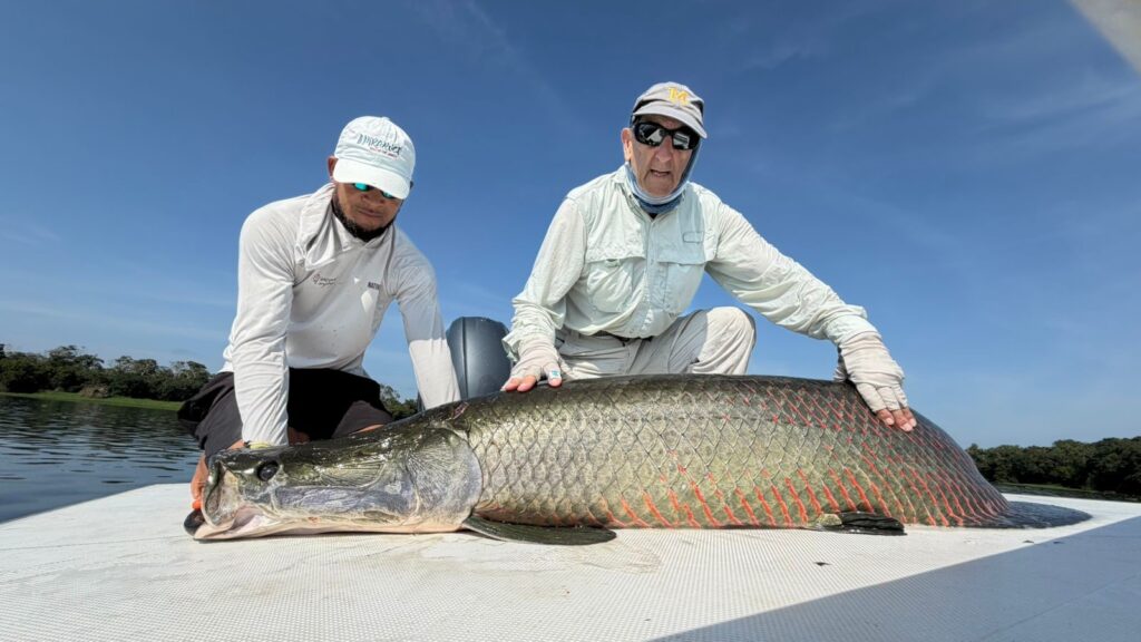 Brazil, Pirarucu Lodge 2025 season fishing reports, Aardvark McLeod 