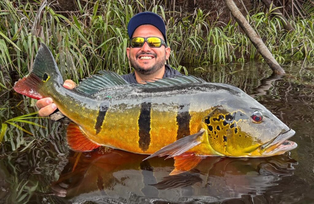 Brazil, Peacock Bass, Rio Marie 2025 season fishing reports, Aardvark McLeod