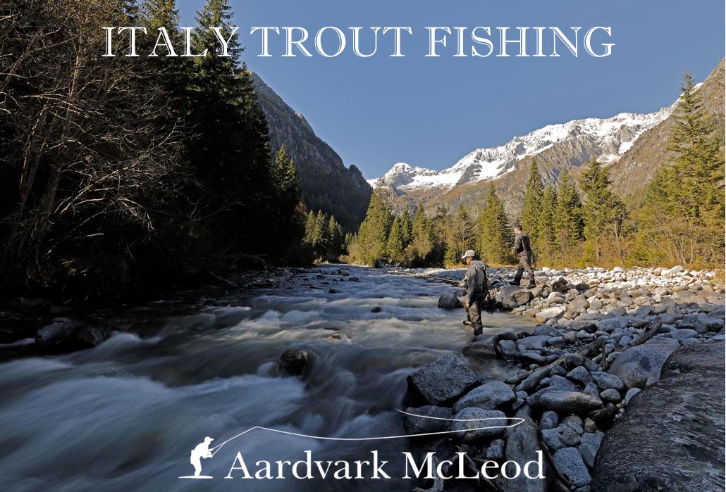 Italy trout fishing