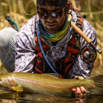 Lesotho, Makhangoa Community Camp, Aardvark McLeod, rainbow trout