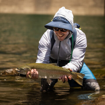 Lesotho, Makhangoa Community Camp, Aardvark McLeod, rainbow trout