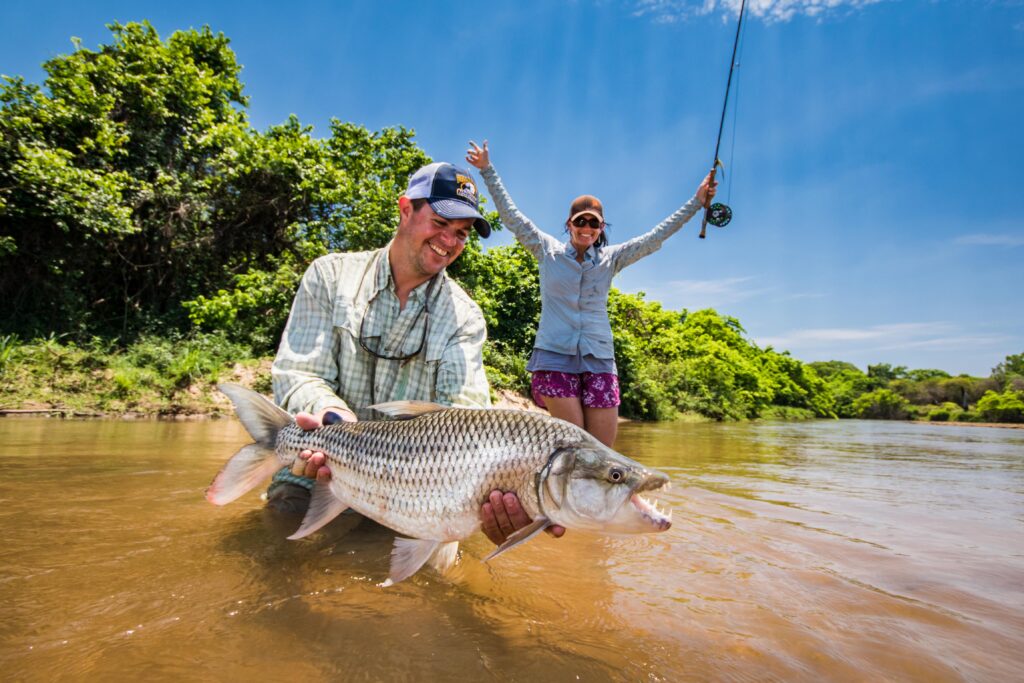 Aardvark McLeod fly fishing bucket list, new brochure, Tanzania tiger fishing.