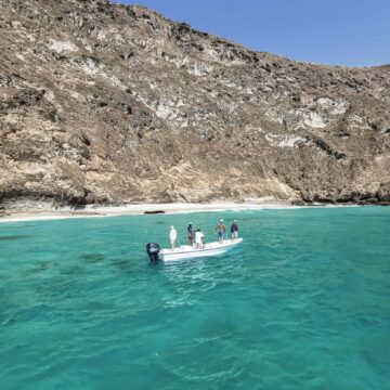 Oman fly fishing, Aardvark McLeod