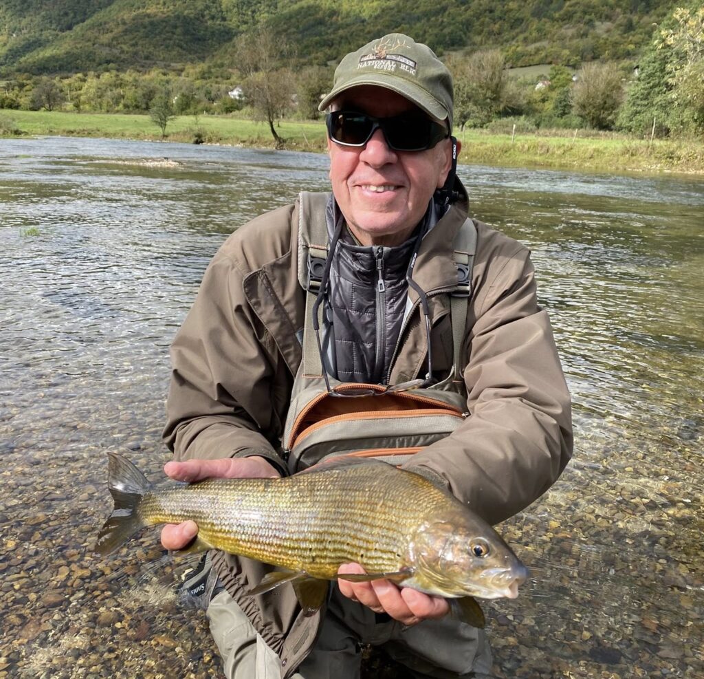 Bosnia, Pliva, Ribnik, grayling fly fishing