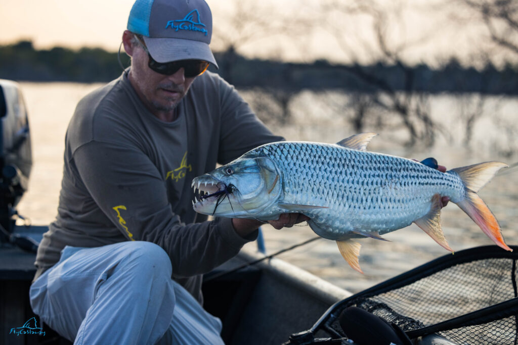 Lake Nyerere, Tanzania, Tigerfishing, Aardvark McLeod
