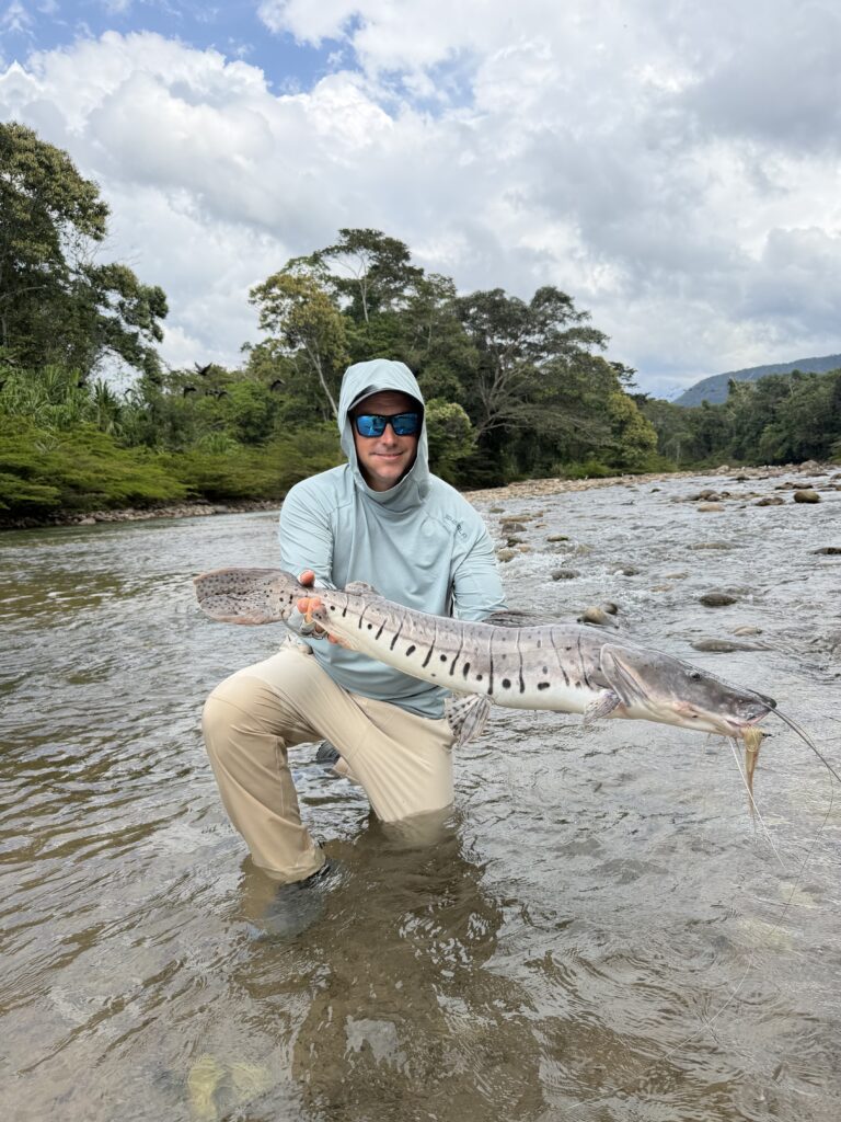 Tsimane fishing reports 2026, Agua Negra, Sécure, Pluma rivers. Aardvark McLeod