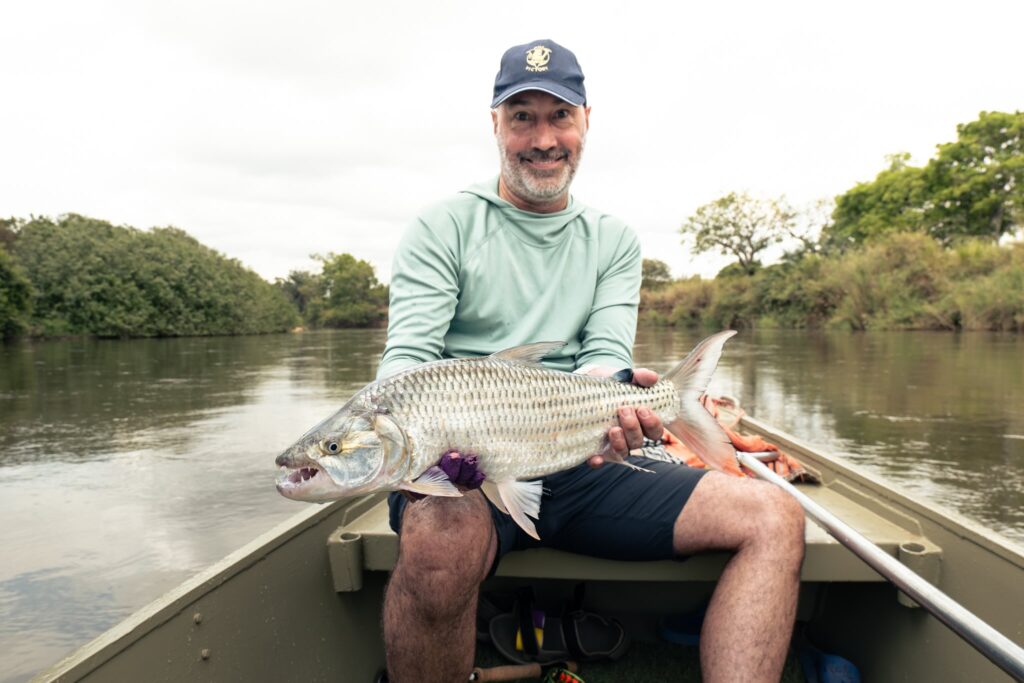 Tanzania tigerfishing, Mnyera and Ruhudji Rivers, Aardvark McLeod