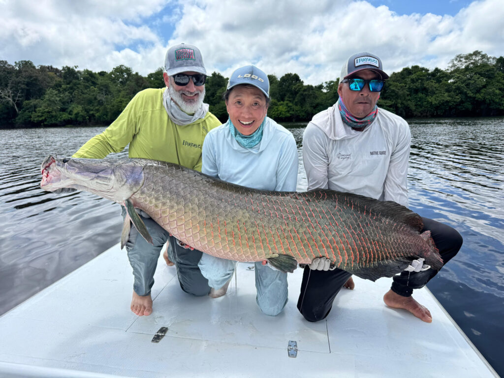 Pirarucu Lodge fishing reports 2026, arapiama fly fishing, Brazil, Aardvark McLeod