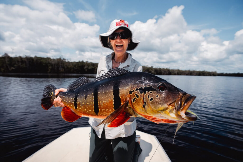 Brazil, peacock bass, Rio Marie, 2026/27 fishing reports, Aardvark McLeod